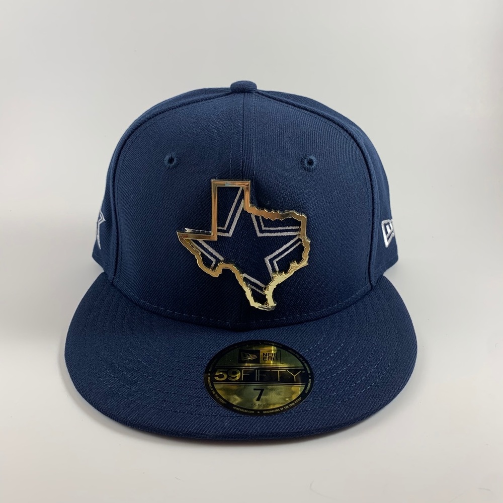 Dallas Cowboys New Era State Metal Frame Logo